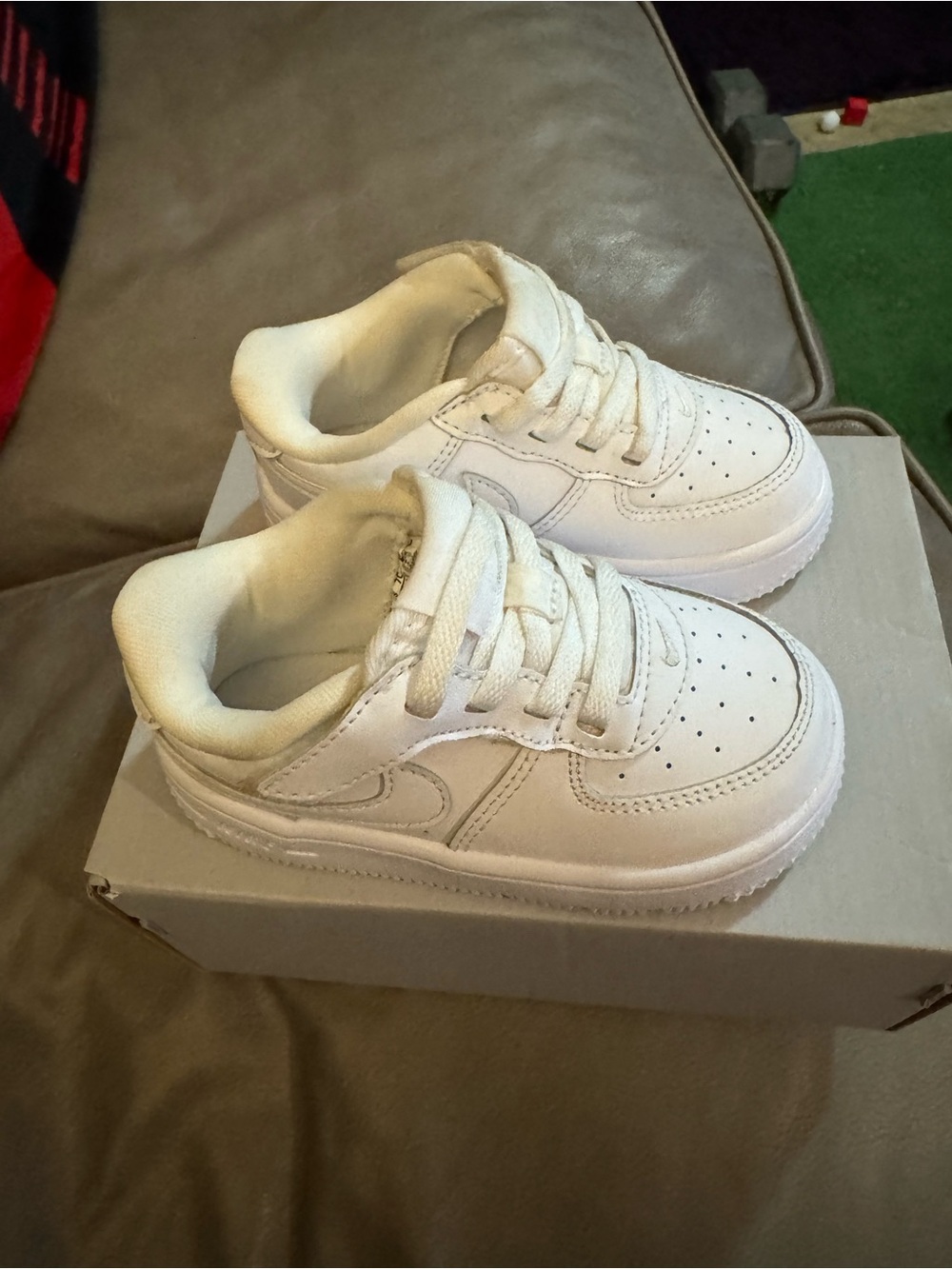 Nike White Kids' Low-Top Sneakers